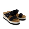 Women Diana Mule Buckle Wedge Sandal Women Diana Mule Buckle Wedge Sandal