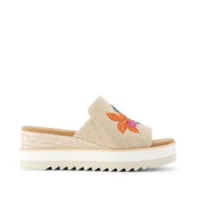 Women Diana Mule Wedge Sandal