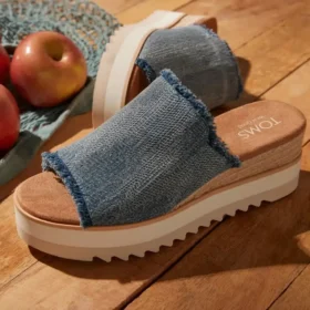 Women Diana Mule Wedge Sandal