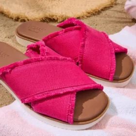 Women Mae Crossover Slide Sandal