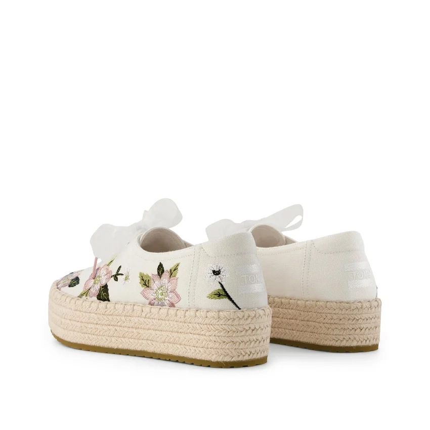 Women Valencia Lace-Up Platform Espadrille Women Valencia Lace-Up Platform Espadrille