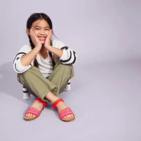 Youth Remi Ankle Strap Kids Sandal